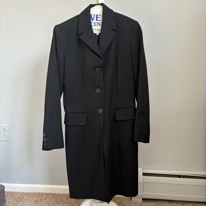 Vertigo Paris Size S Long Black Coat